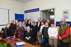 EU Ambassador visited the Elderly Day Centre/ ევროკავშირის ელჩის ახალციხეში ვიზიტი