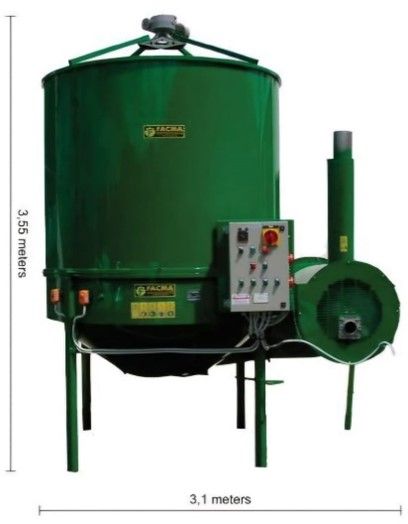 Vertical Hazelnut Dryer