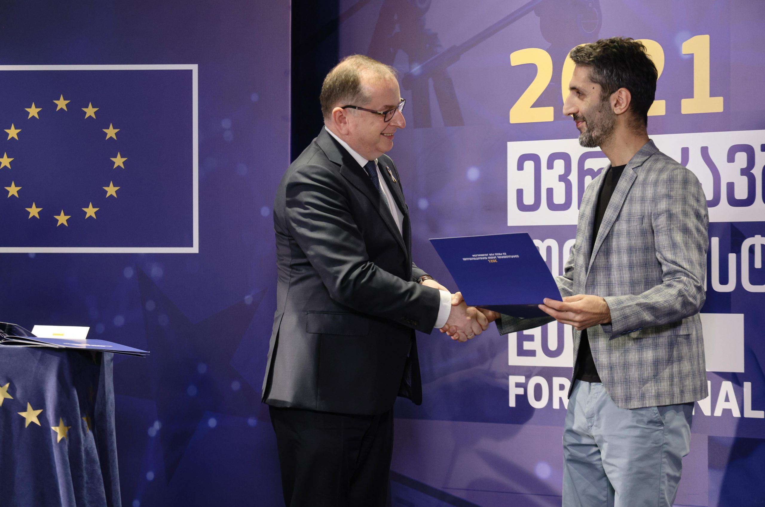 EU Prize for Journalism 2021/ევროკავშირის პრიზი ჟურნალისტიკაში 2021