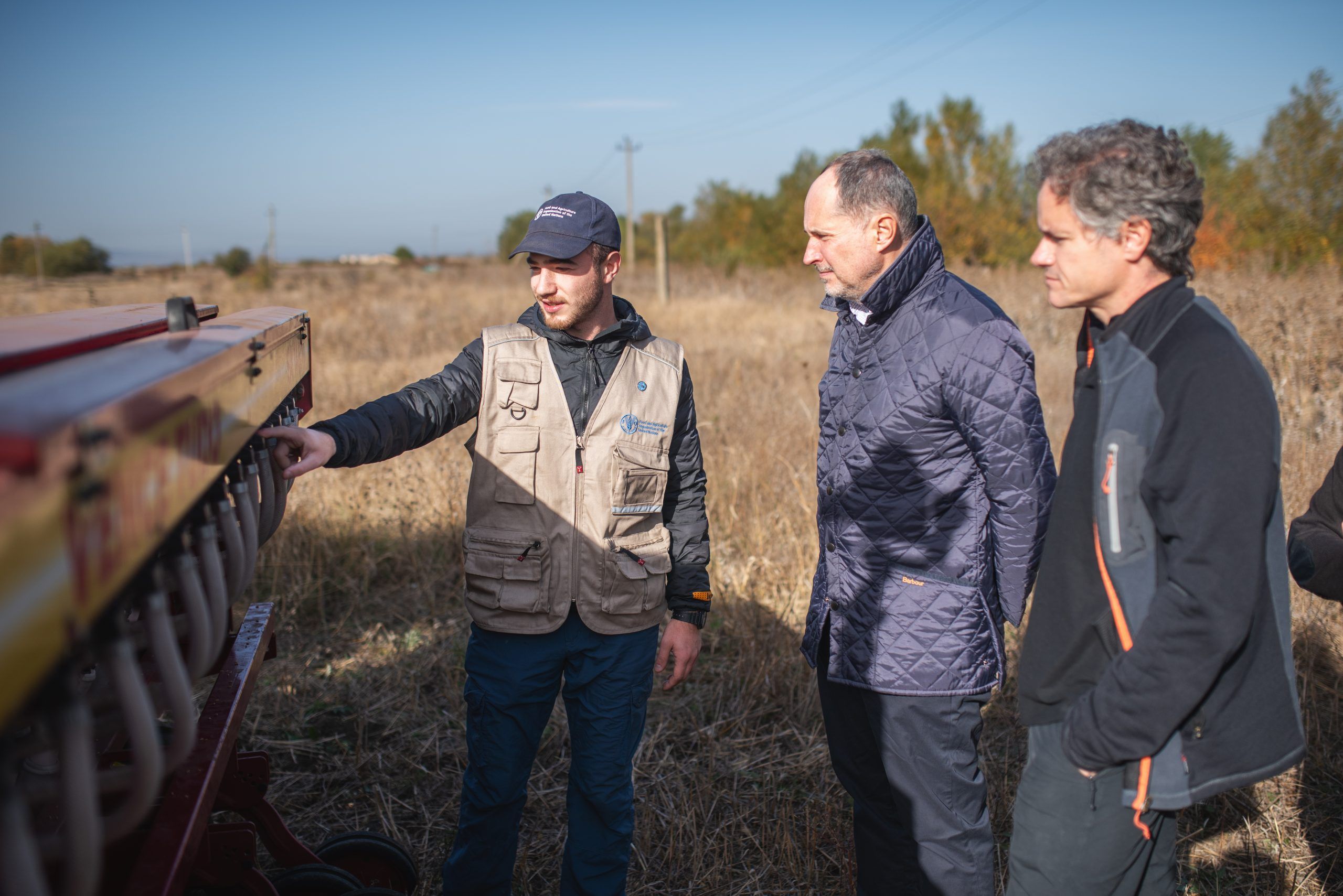 EU Ambassador Herczynski Visited EU-FAO Beneficiary Farmers