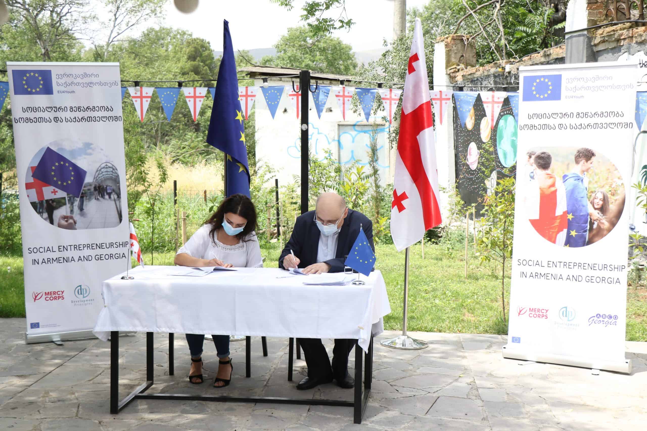 EU awards grants to youth projects to promote social entrepreneurship in Georgia