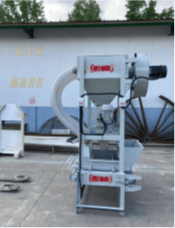 Humidity control system for huzelnuts