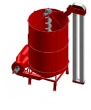 Vertical Hazelnut Dryer