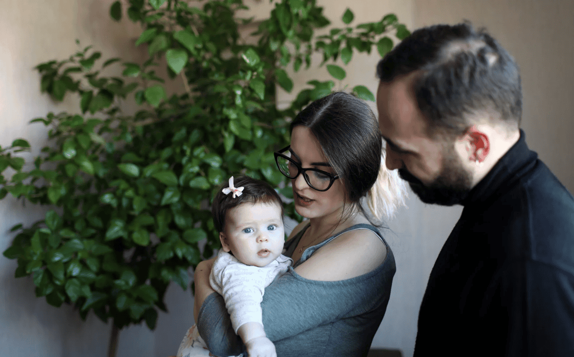 Young parents against stereotypes