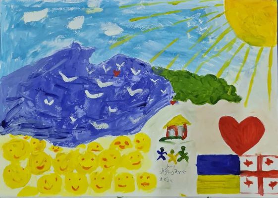 Georgian and Ukrainian children tell their Black Sea dreams